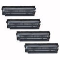 CE285A / Canon 125 4 Pack